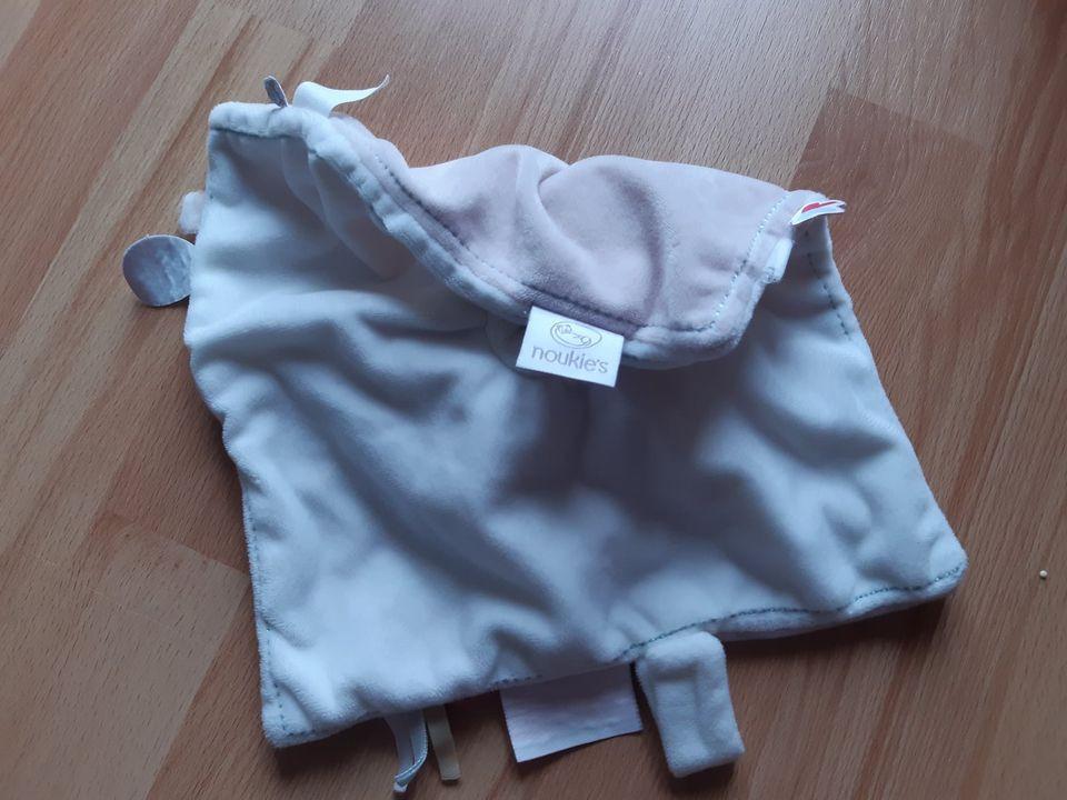 Doudou NOUKIE'S Anna en Pili olifant roze