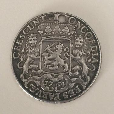 Utrecht 1/2 zilveren rijder 1764