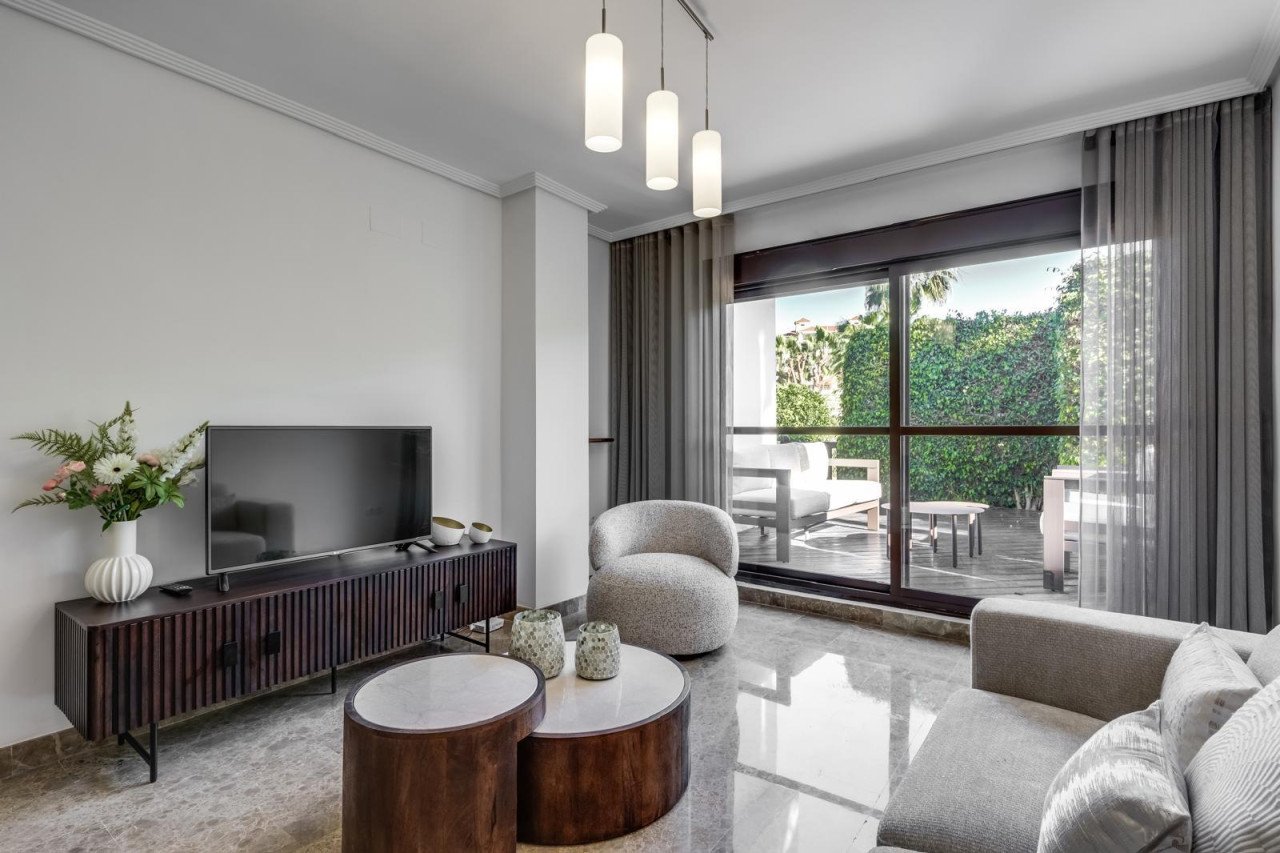 Nieuwe ingericht appartement , Costa del Sol (met tuin)