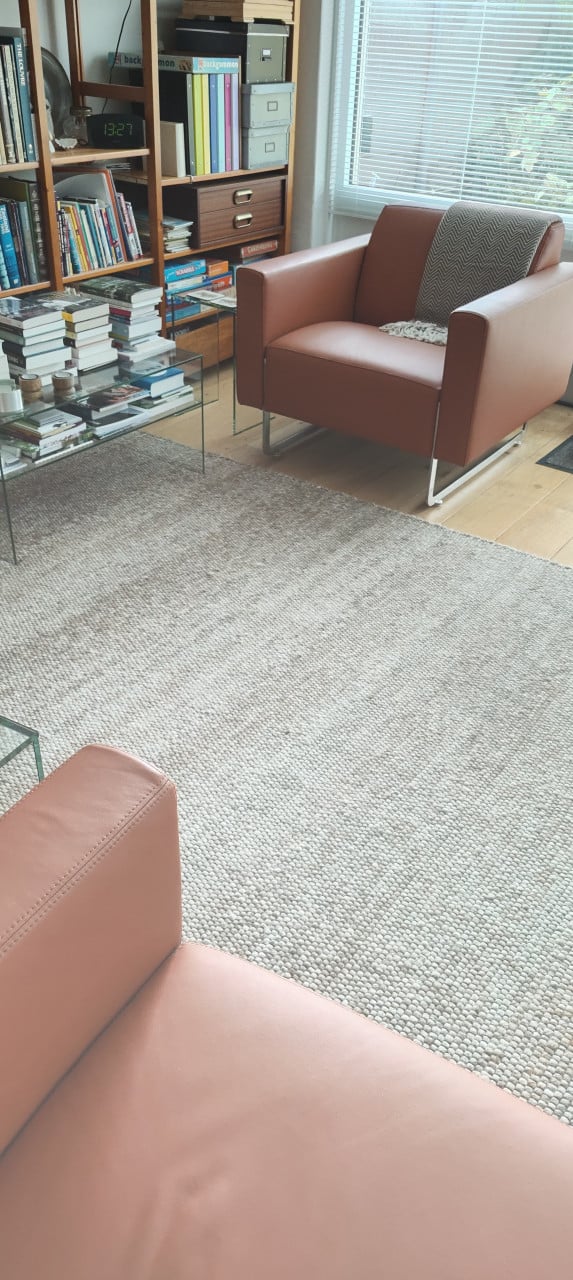 Vloerkleed van Nordic Weavers Wol Beige 160 x 230