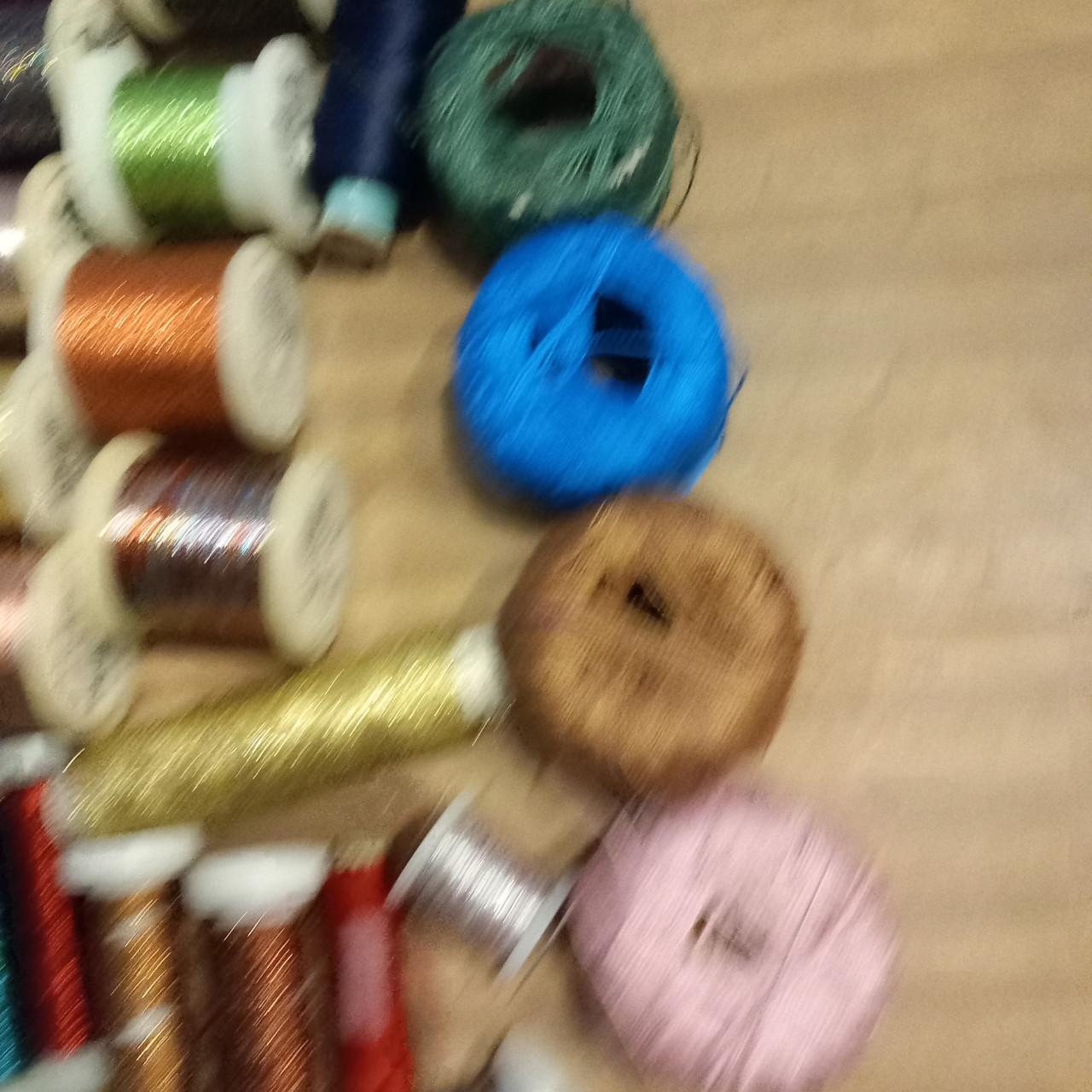 33 klossen borduurgaren voor kaartjes maken