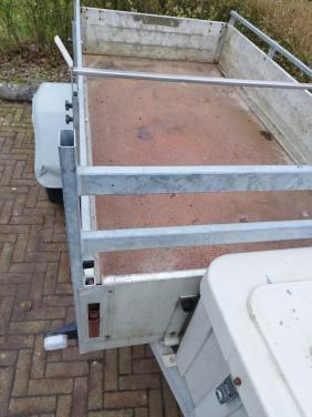 Een Anssems geremde aanhangwagen