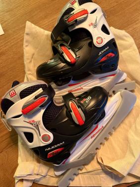 Nijdam ijshockeyschaatsen mt 30 - 33 verstelbaar