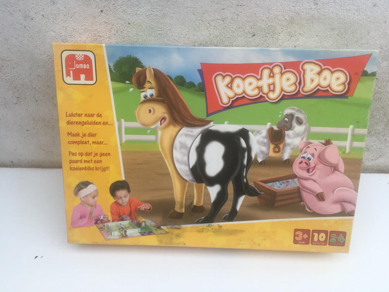 Rolit, koetje boe gezelschap-spellen  spelletjes zijn compleet en in goede