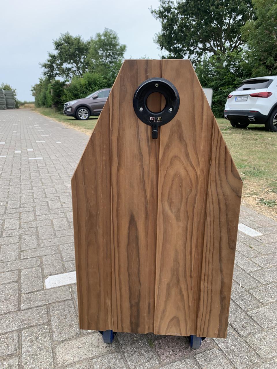 Hardhouten paarden zadelkar