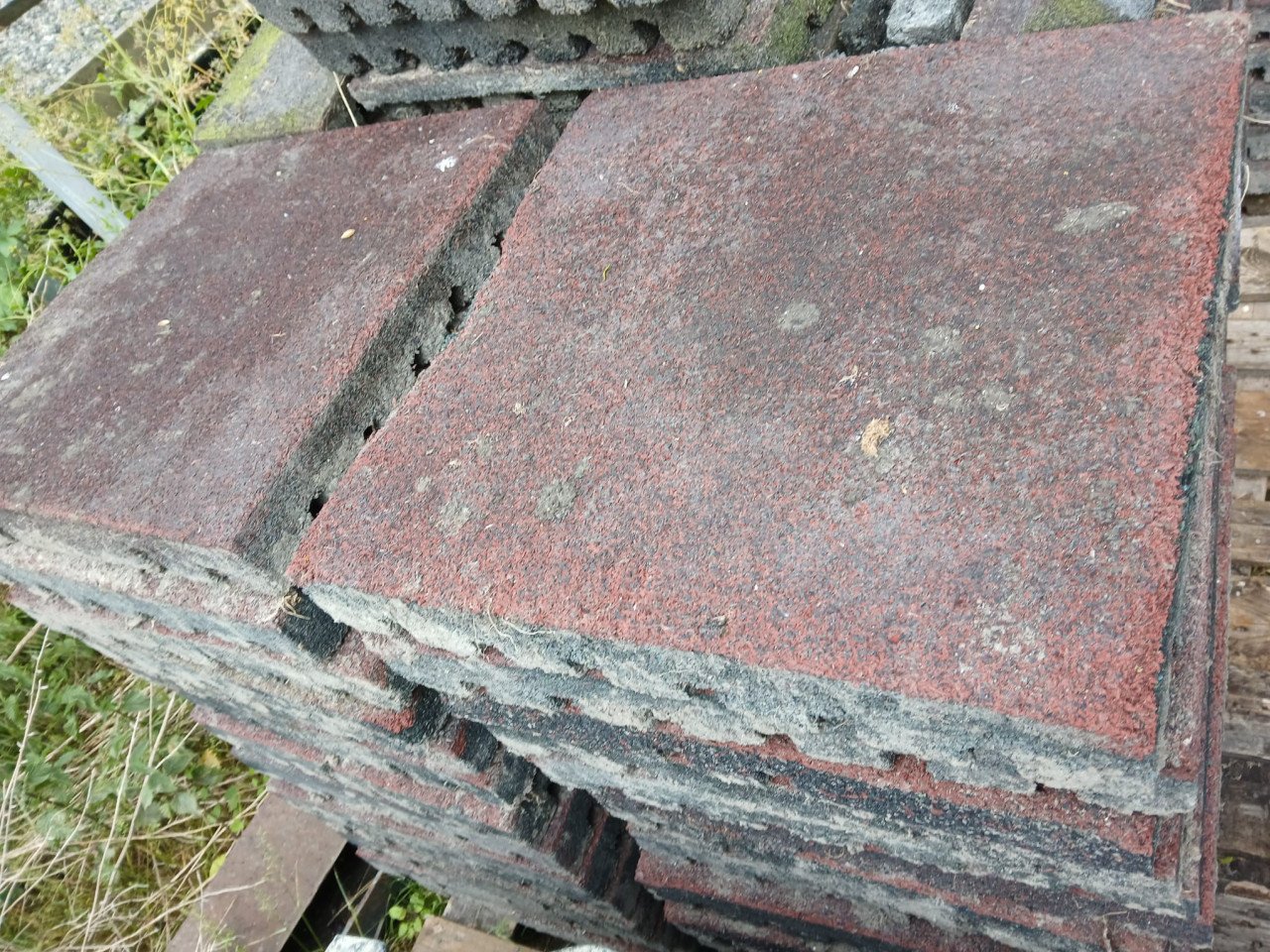 Rubber tegels