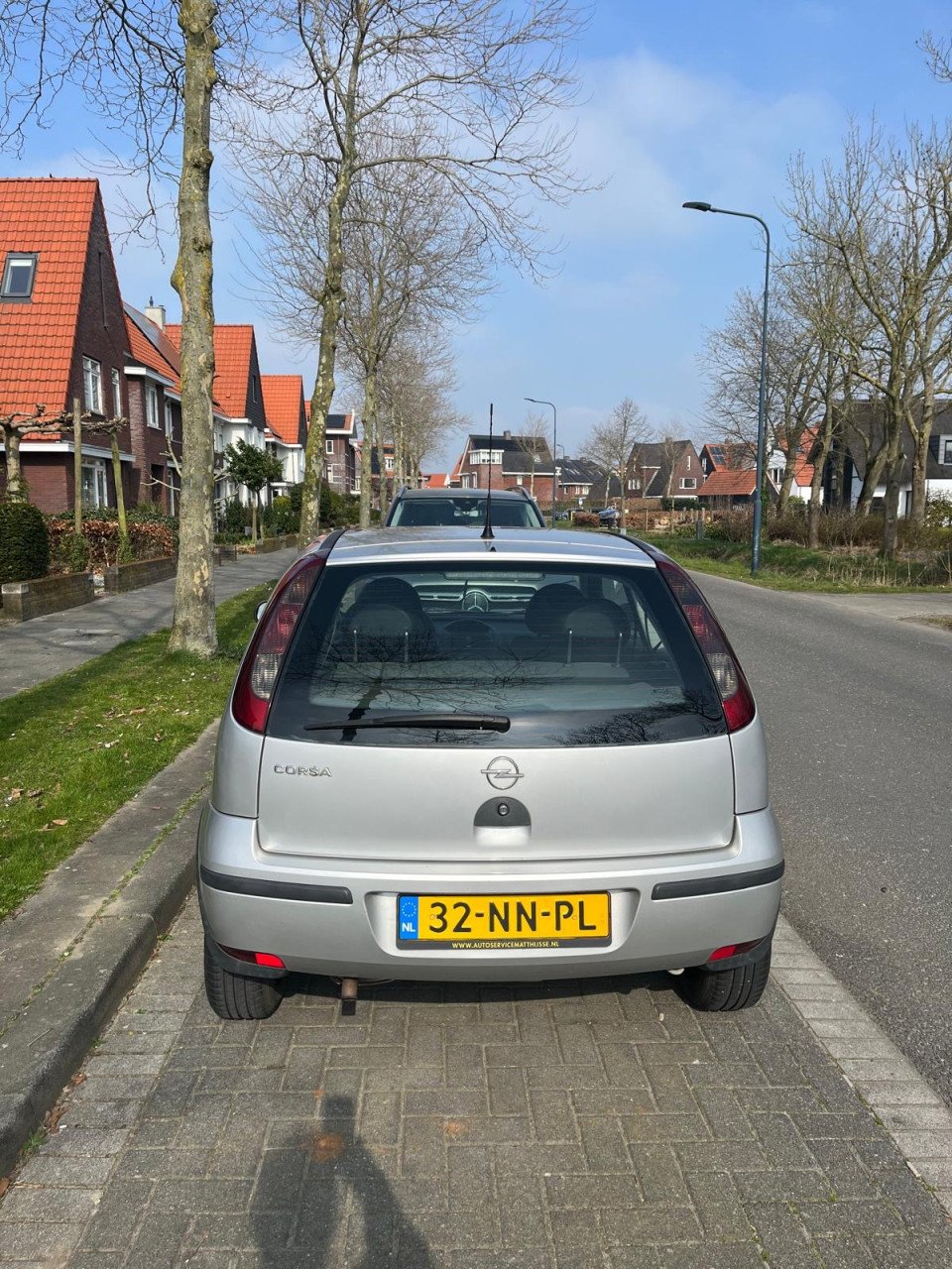 Opel Corsa 2003 zilver