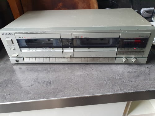 Vintage Technics RS-TR333 R auto reverse dubbel cassettedeck....