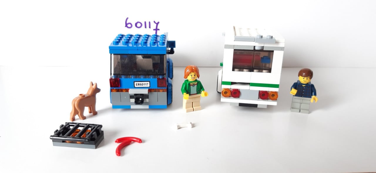 Lego City 60117: Busje & Caravan