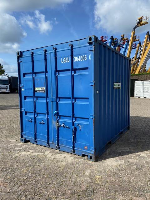 10ft container gebruikt met stelling erin