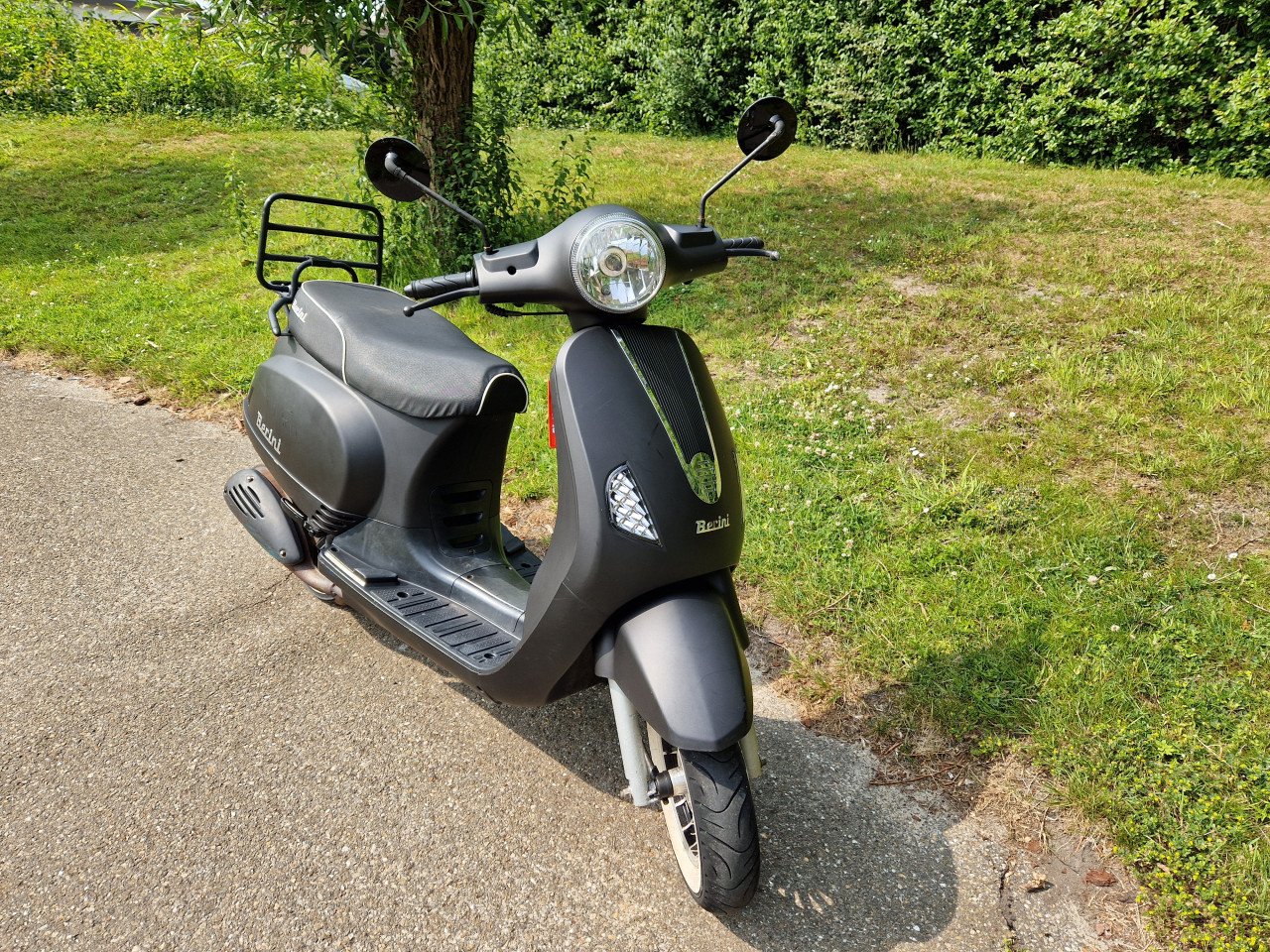 Bromscooter Berini Napoli II (blauw kenteken)