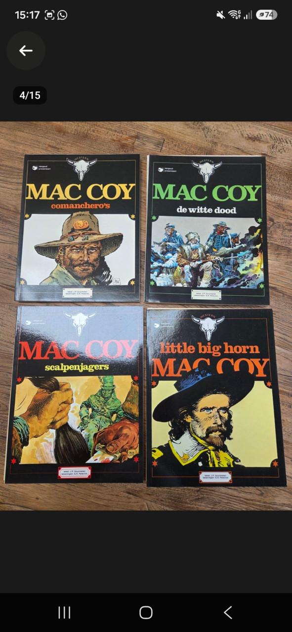 Mac Coy stripboeken