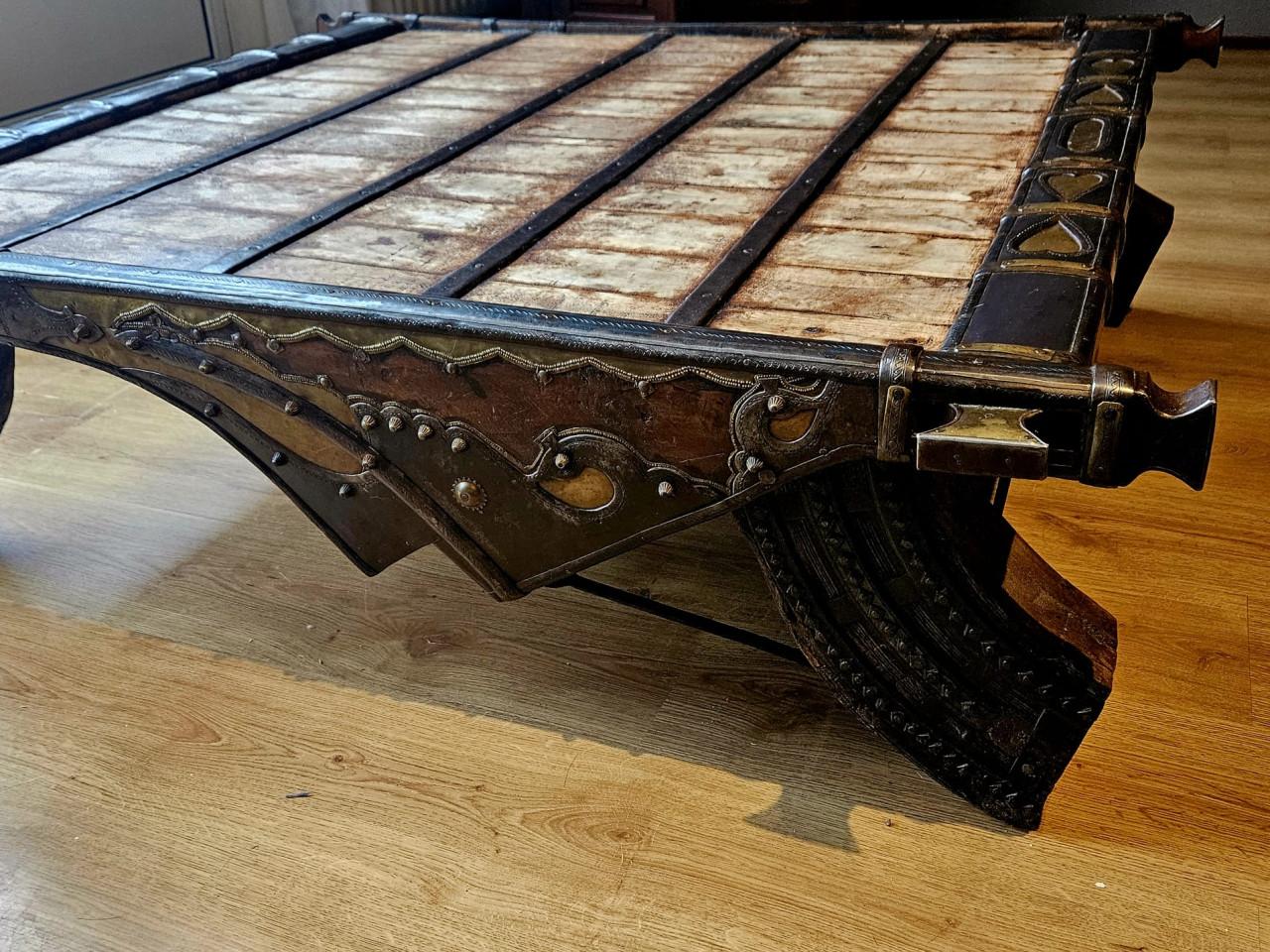 Antieke Indiase salontafel - Charpai / Manja