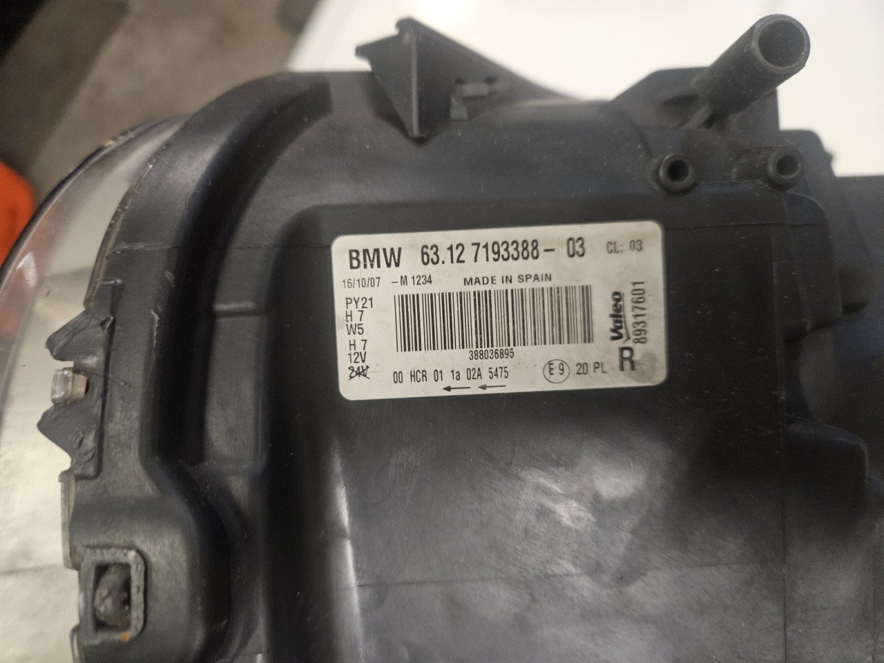 Bmw 1serie koplampen origineel