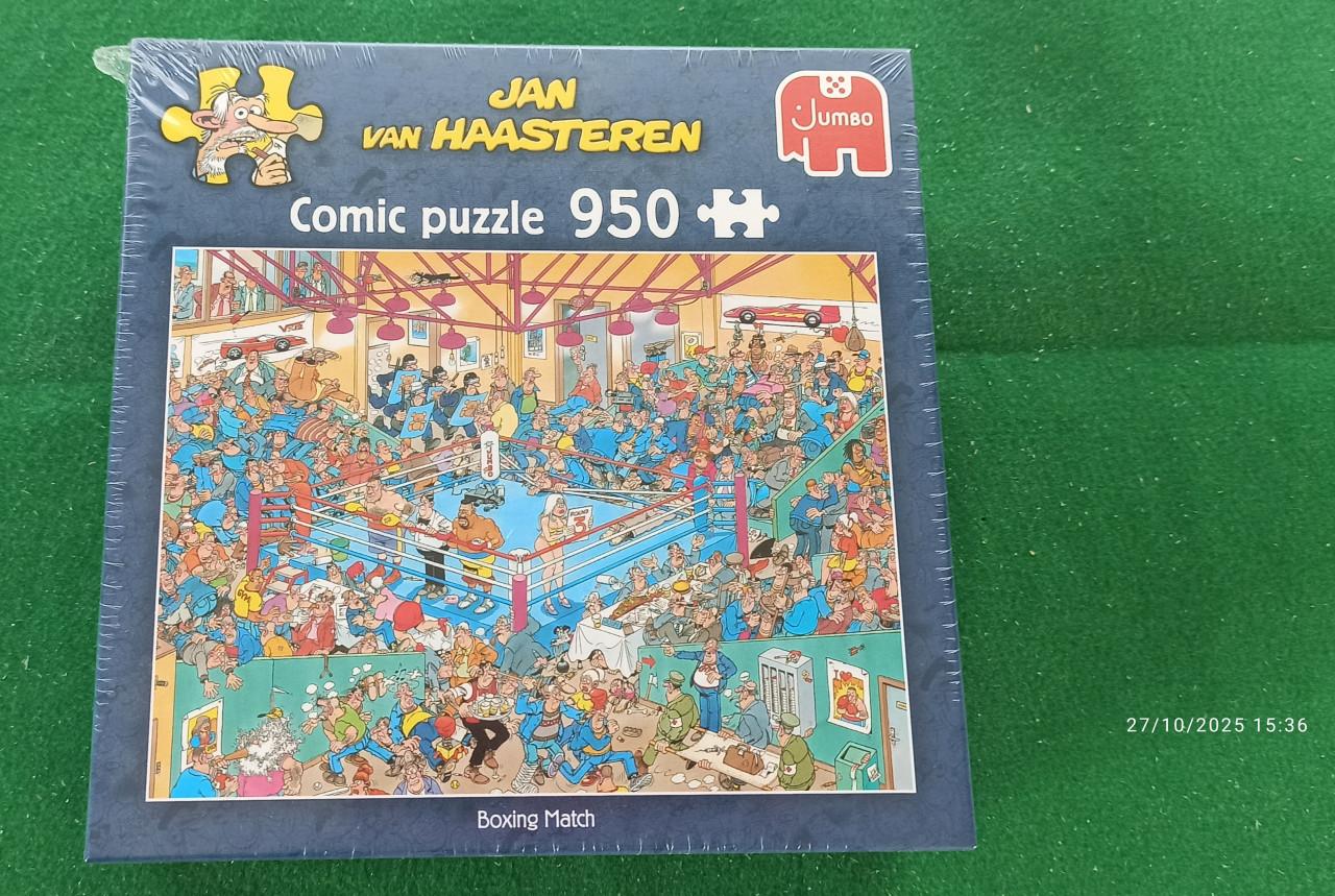 Puzzel Jan van Haasteren - 950 - Boxing match - 1 keer gelegd