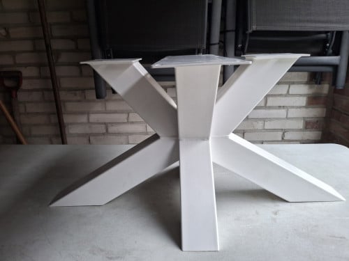 Salontafel onderstel wit