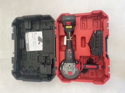 Parkside Performance slijptol met lader en 4ah accu