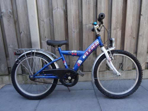 🚲 Feray Ultra Jongensfiets – 20 inch | Blauw/Wit 💙🤍