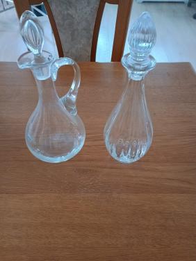 Te koop: set Schott Zwiesel wijnkaraffen glas