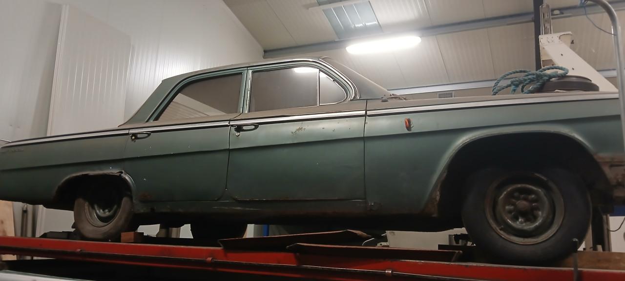 Chevrolet BelAir 1962    restauratieproject