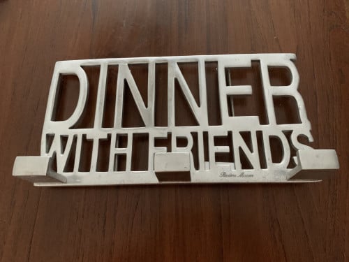 Dinner with friends boeken steun