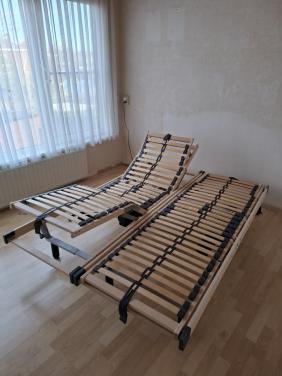 2 Elektrische Verstelbare lattenbodems 70 x200