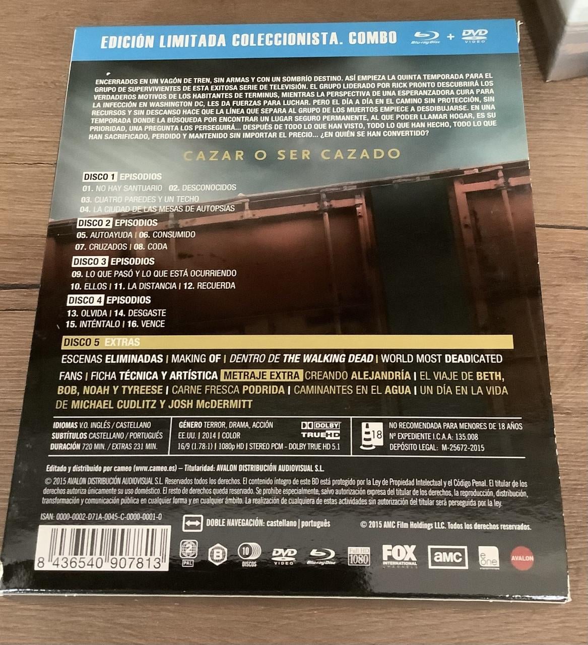 The Walking Dead Seizoen 5 Limited Edition Collector's Box