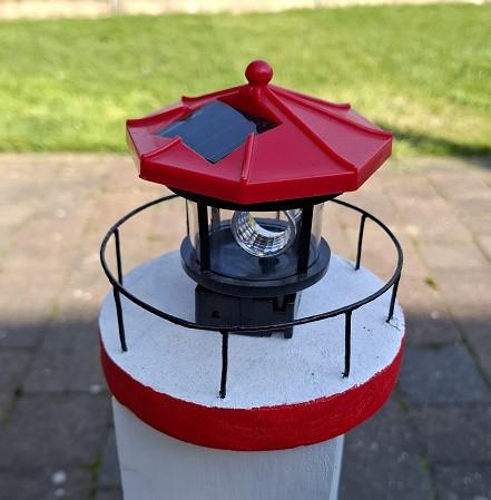 Vuurtoren van Douglas Hout met Werkend Toplicht