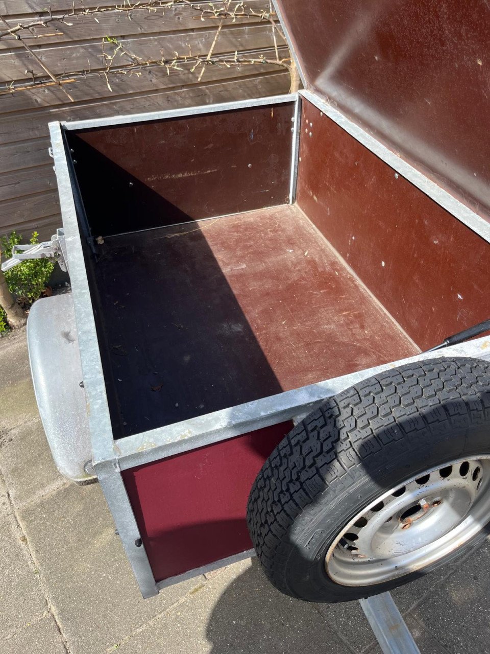 Aanhangwagen dicht
