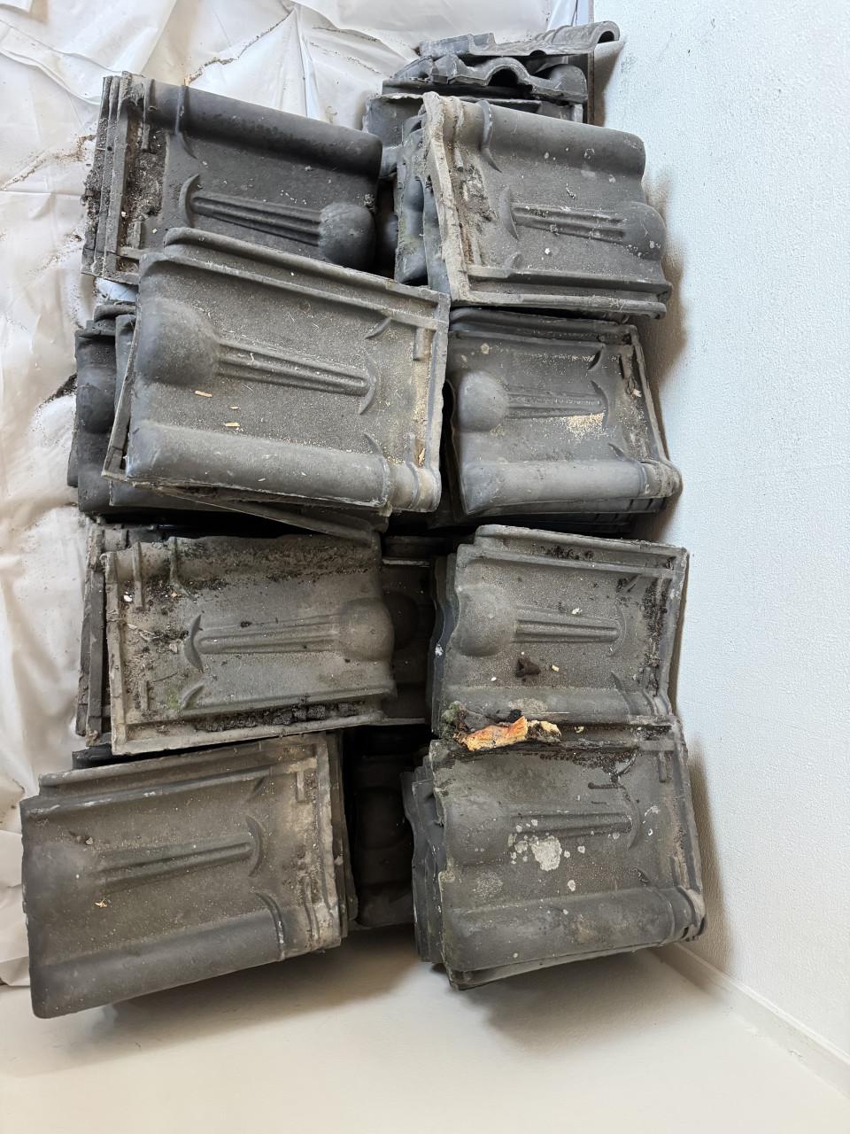 Gratis - oude dakpannen