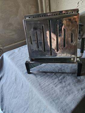 Mooie werkende vintage KMD Daalderop Broodrooster