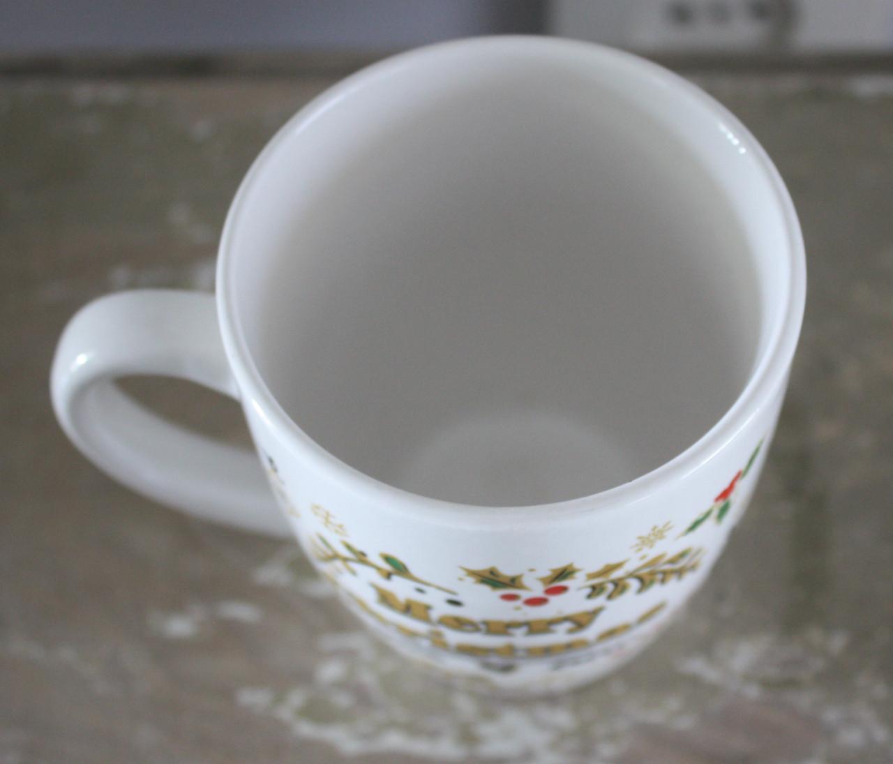 Kerst mokje senseo koffie mokje met tekst en print
