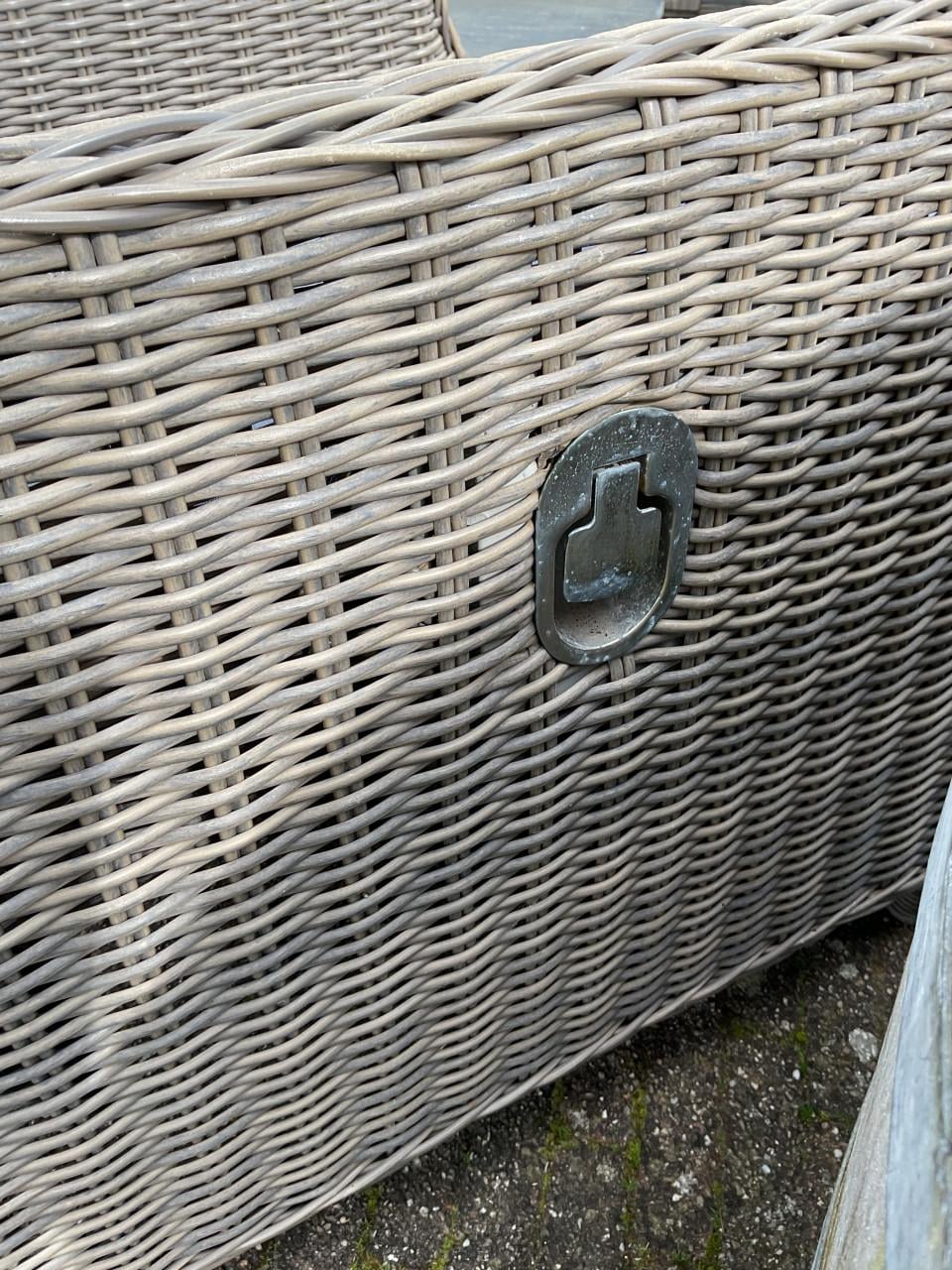 Tuinstoel plus hocker