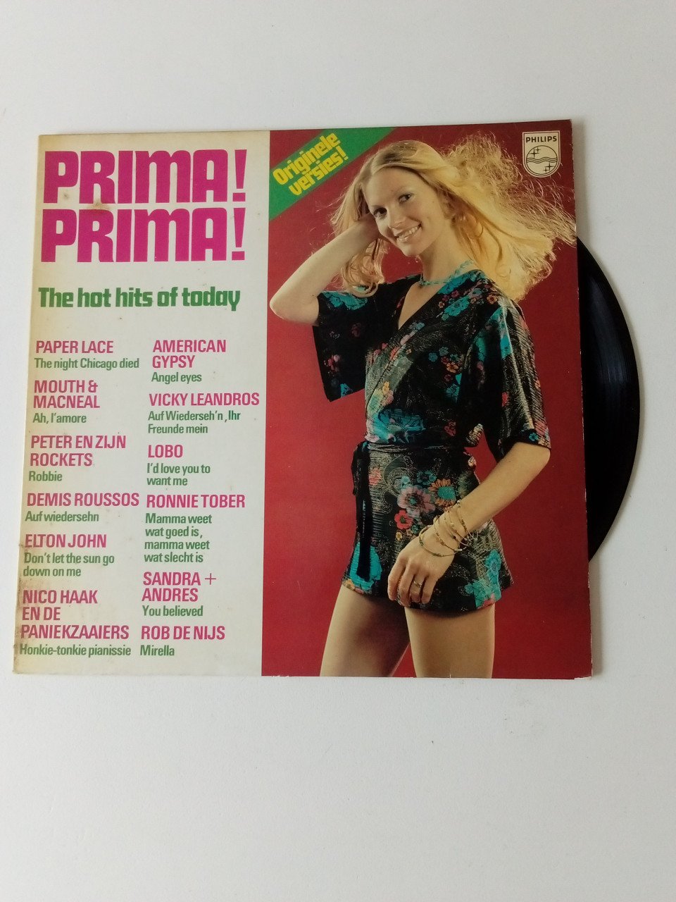 Set 4 LP's waaronder ABBA Greatest Hits