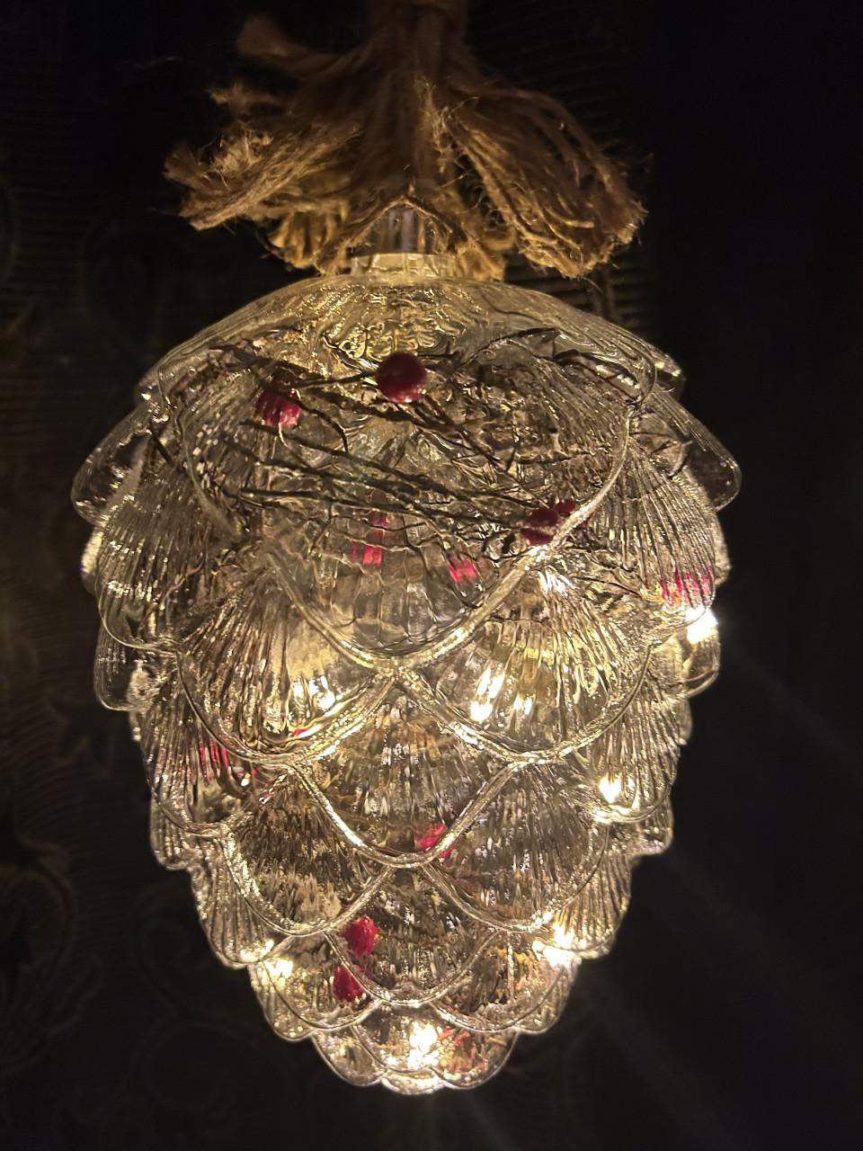 Kerstbomen dennenappel hert kerst