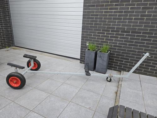 Strandtrailer rubberboot