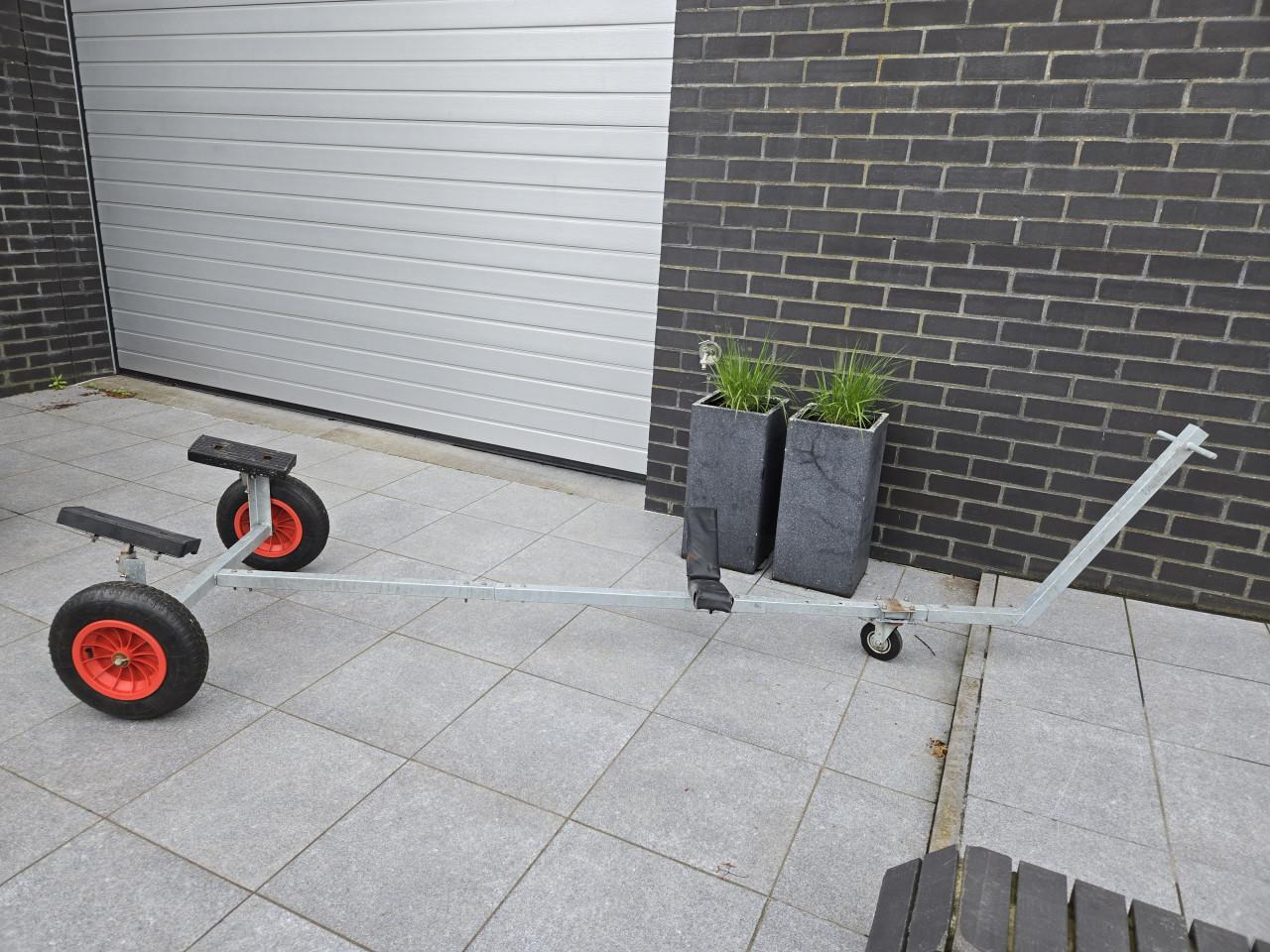 Strandtrailer rubberboot