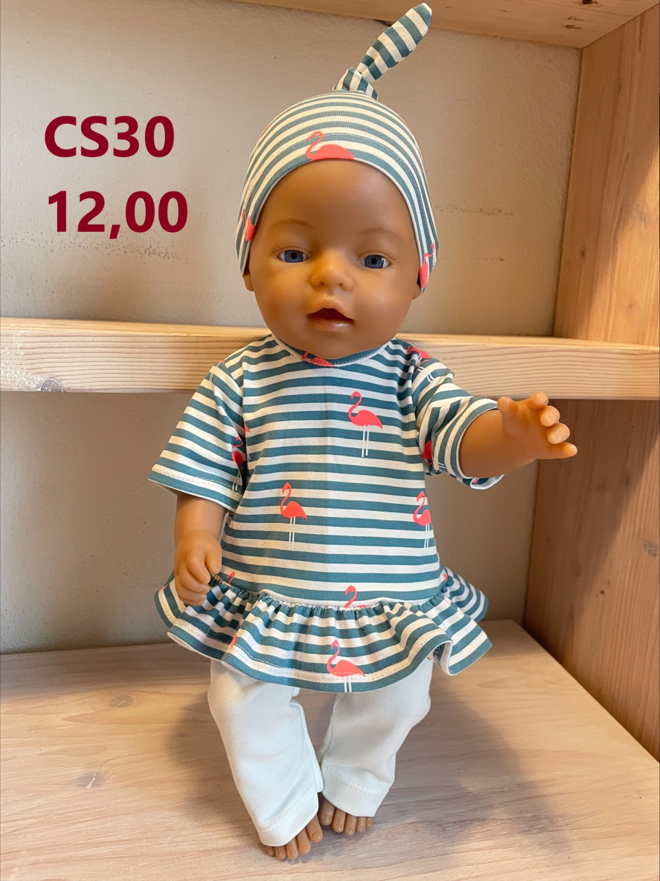 Baby born / babyborn set. Opbrengst KiKa. Poppenkleertjes.