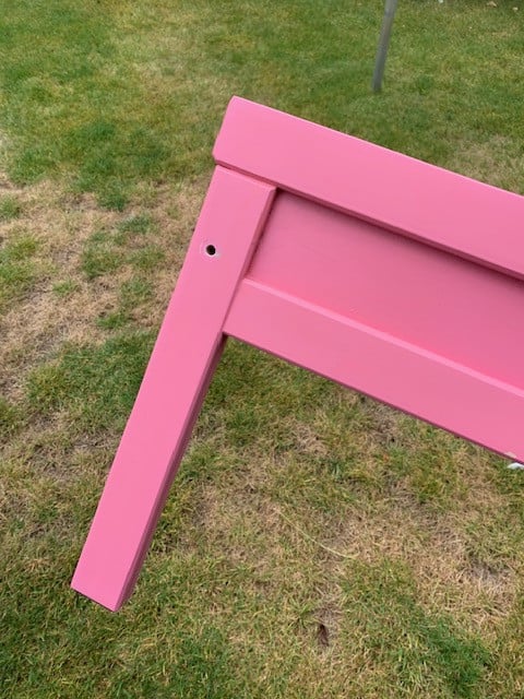Peuterbed Ikea roze