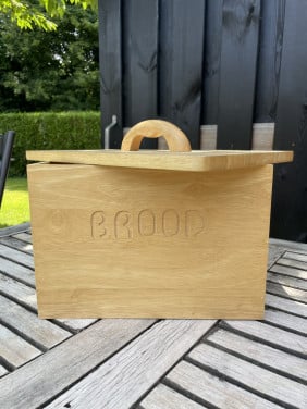 Houten brooddoos