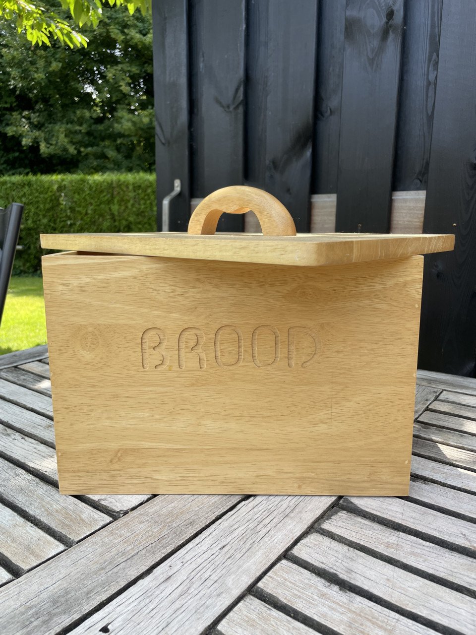 Houten brooddoos