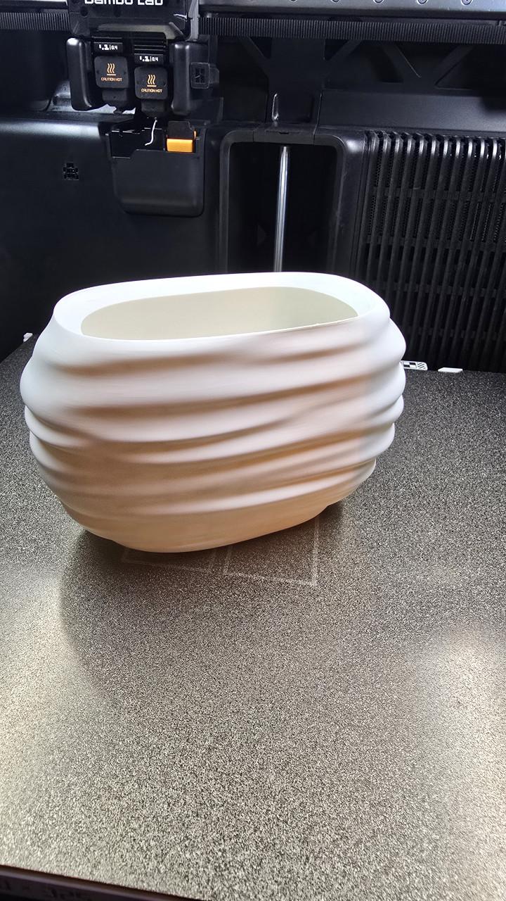 3D geprinte japandi potjes