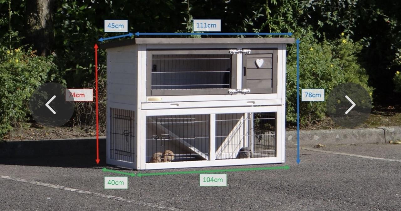Cavia/konijnen hok