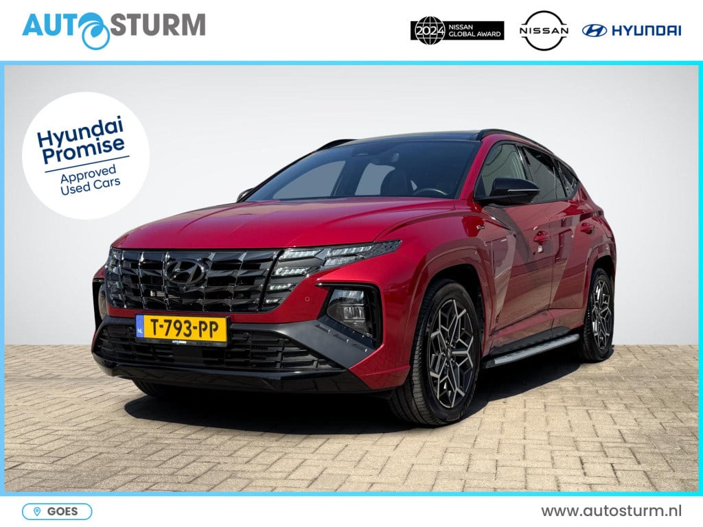 Hyundai Tucson Hybrid 1.6 t-gdi hev n line sky | panoramadak | leder/alcant