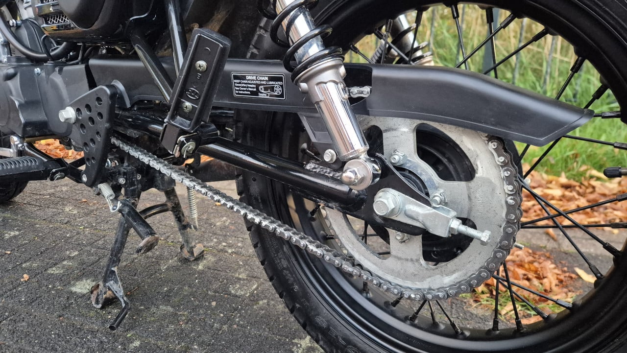 Hanway Raw 50 Shadow Line ( echt zo goed als nieuw 246 km)