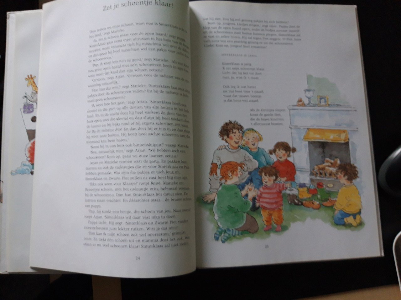 Sinterklaasboek door Anne Takens en Dagmar Stam