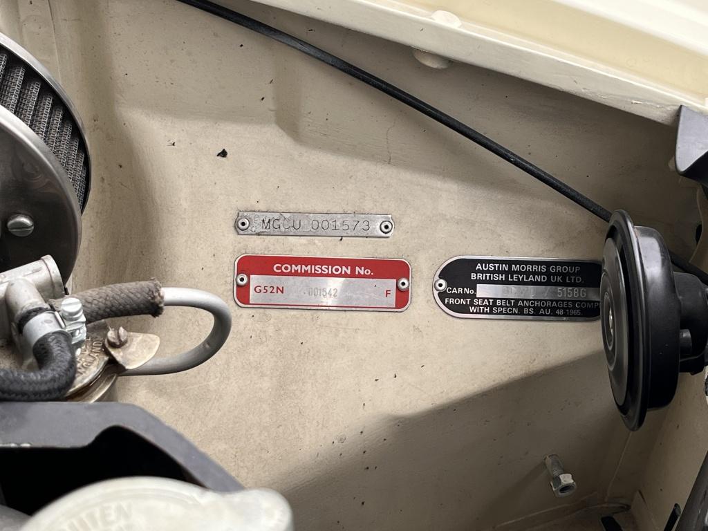 MG Onbekend mgc roadster