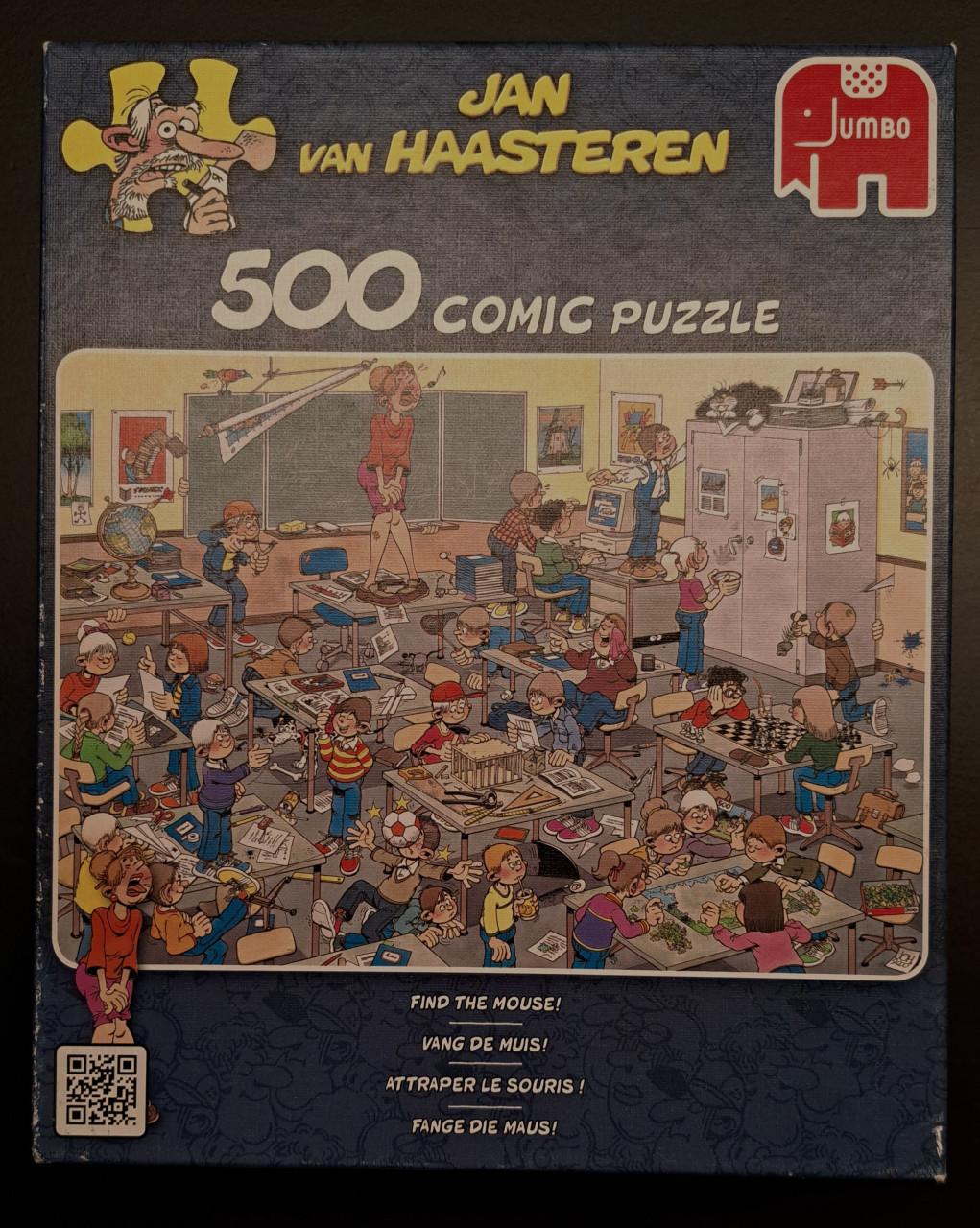 JAN VAN HAASTEREN - VANG DE MUIS - 500 stukjes compleet