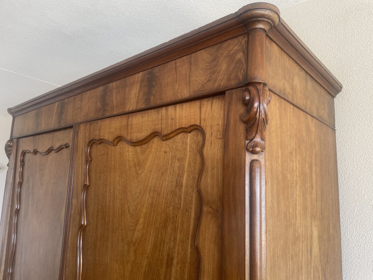 Eikenhouten kast vintage