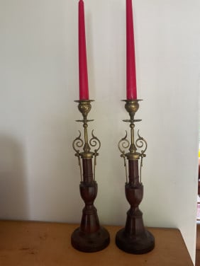 Antieke kandelaars